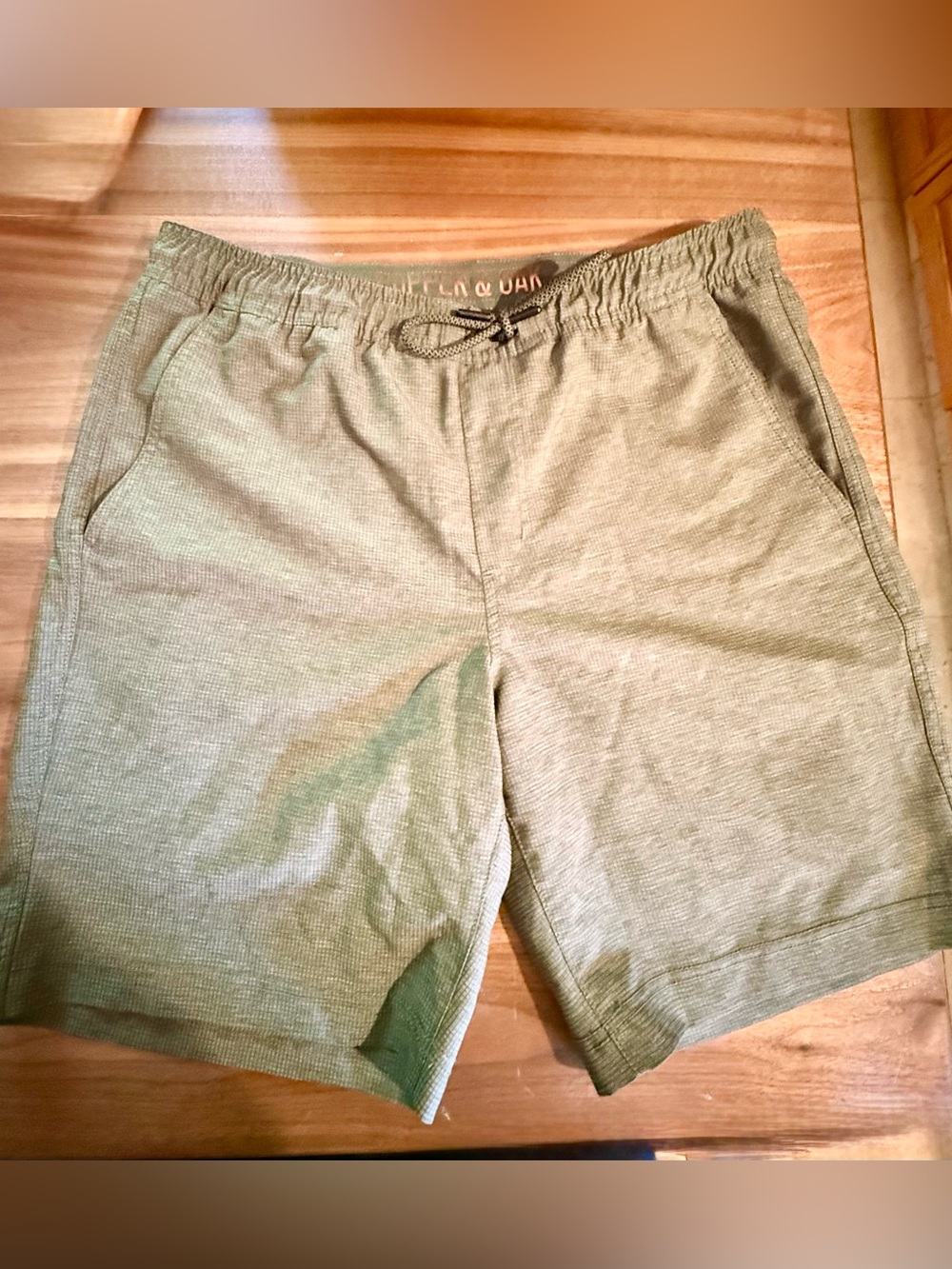 Copper & Oak Men's Heathered Olive Lounge Shorts